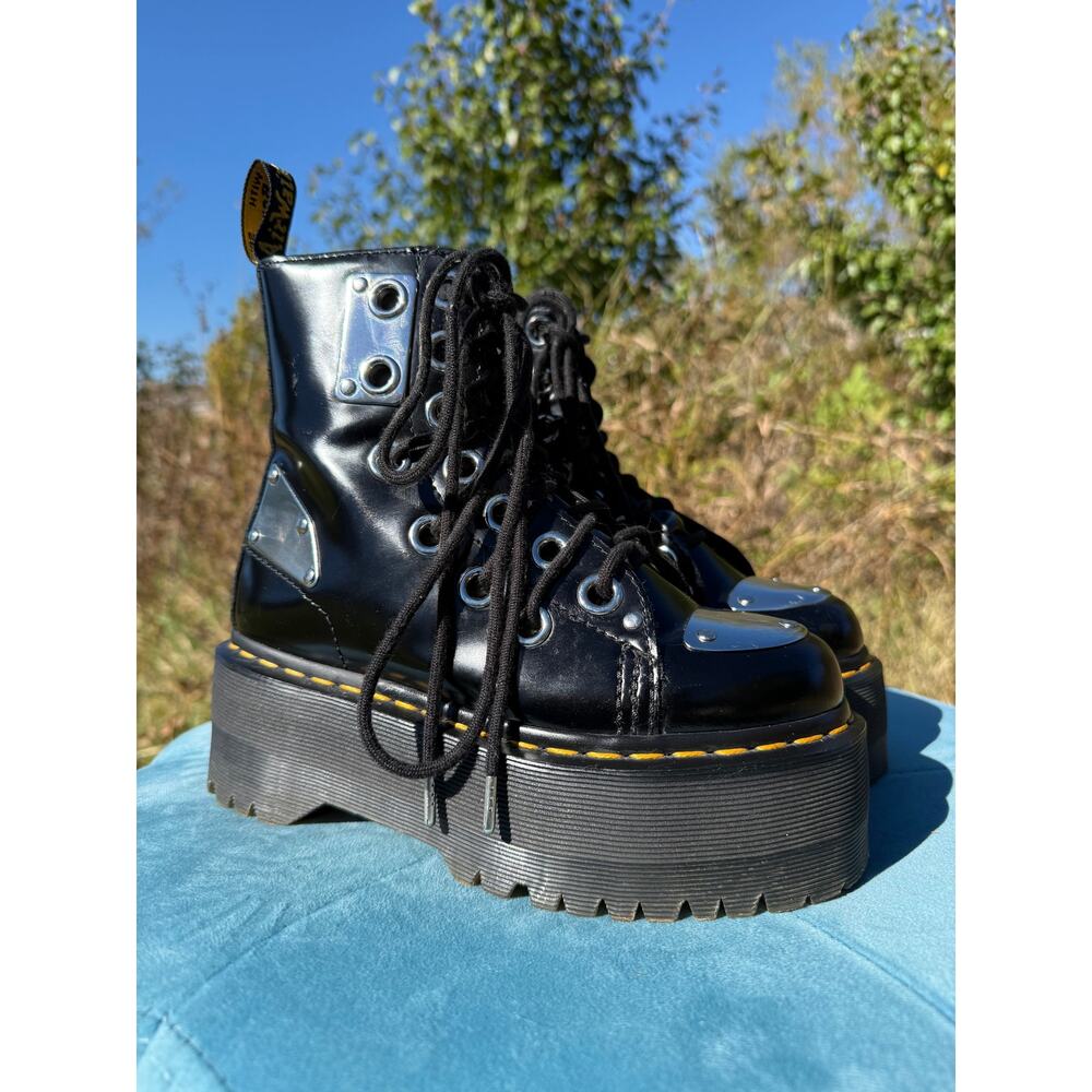 Jadon Max Rebel Platform Doc Marten Boots